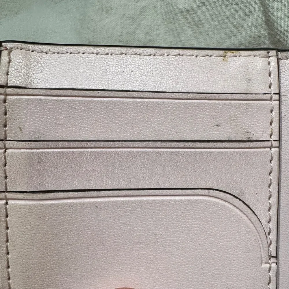 Kate Spade Adel Pink Coral Leather Small Wallet
